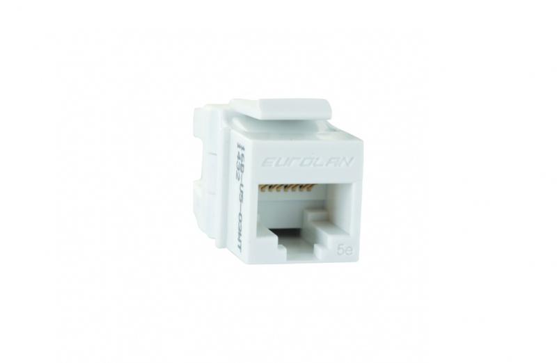 модуль keystone кат.5e utp бел. eurolan 16b-u5-03wt от BTSprom.by