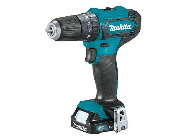 аккум. ударная дрель-шуруповерт makita hp 333 dwme в чем. (12.0 в, 2 акк., 4.0 а/ч li-ion, 2 скор., 30 нм, шурупы до 8 мм, сверление в металле до 10 м от BTSprom.by