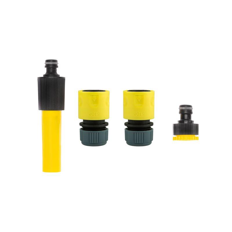  Комплект для полива Профи Плюс шланг ПВХ 3-слойный армированный 1/2дюйм 25м; коннекторы; адаптер; распылитель ЧЕТЫРЕ СЕЗОНА 62-0228-1-FC фото в каталоге от BTSprom.by