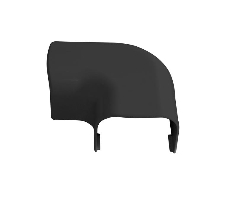 поворот 90град. для кабель-канала ркк 74х55 арктика черн. ruvinil пвр-74х55-ч от BTSprom.by