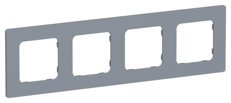 рамка 4-м сп flite ру-4-к-флм маренго iek fi-m42-32-20-k35 от BTSprom.by