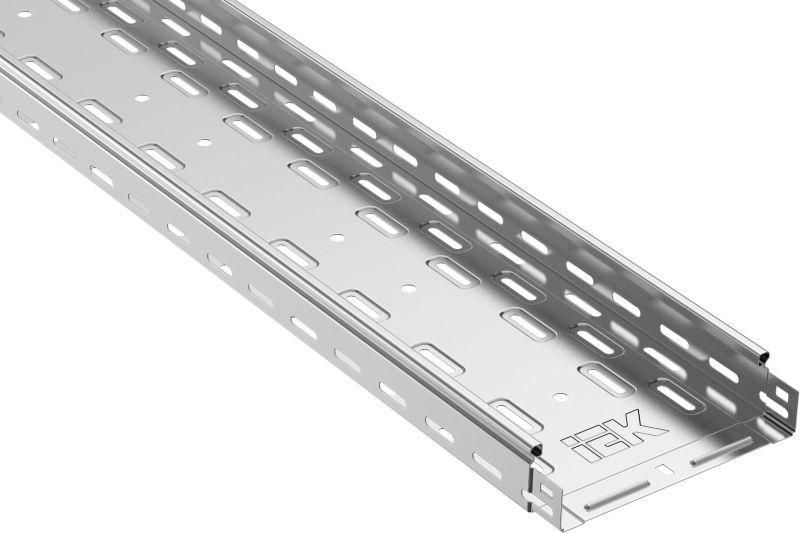 лоток листовой перфорированный 200х50 l3000 сталь 0.7мм iek clp10-050-200-3 от BTSprom.by