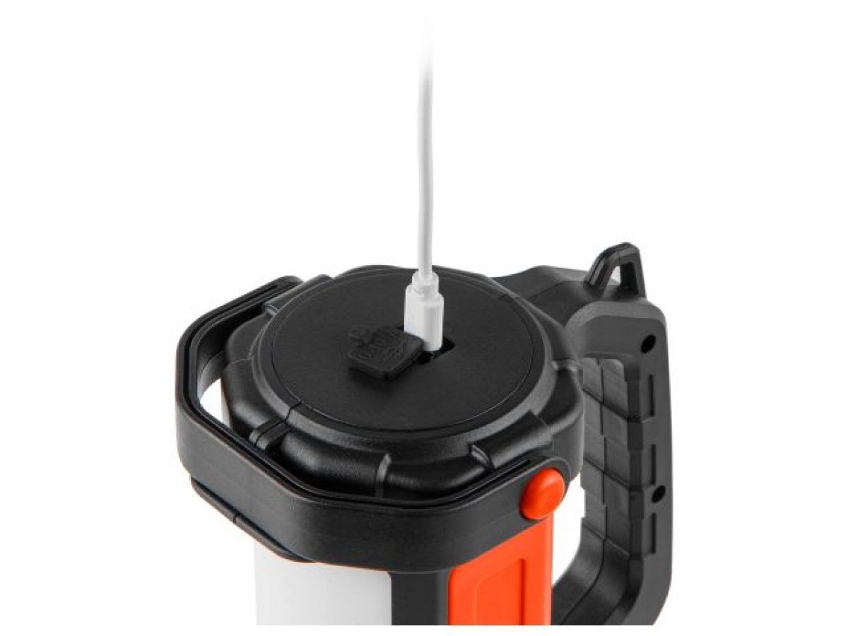  Фонарь светодиодный аккум. 3Вт+3Вт (оранж.) ЮПИТЕР (USB A - micro-USB кабель в комплекте) JP1050 фото в каталоге от BTSprom.by