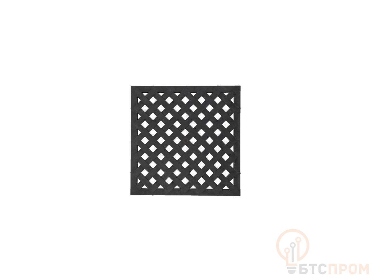 Решетка пластиковая усиленная к дождеприемнику (черный), Ecoteck, РБ фото в каталоге от BTSprom.by