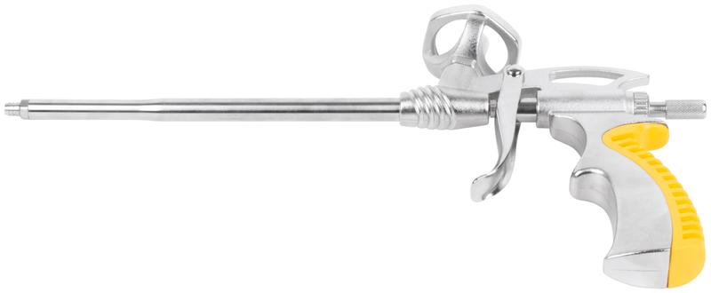  Пистолет для монтажной пены цельнометаллический прорезиненная ручка FIT 14284 фото в каталоге от BTSprom.by