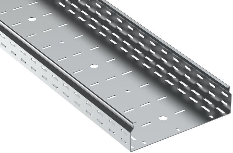 Лоток листовой перфорир. 80х300 L2000 сталь 2.0мм ESCA 7 IEK CLP10-080-300-200-2 от BTSprom.by