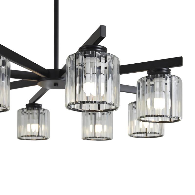  Люстра Ferrera 320Вт E27х8 IP20 Freya FR5474PL-08B фото в каталоге от BTSprom.by