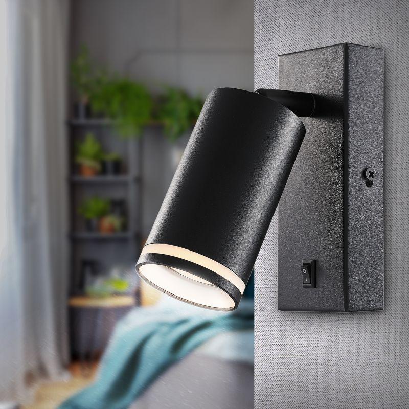 светильник wl19 bk gu10 mr16 ip20 настенный черн. эра б0056360 от BTSprom.by