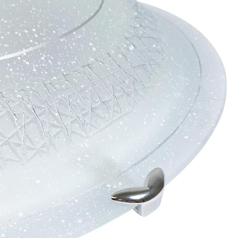  Светильник НПБ 01-2х60-135 "Сюзи" d400 М12 2х60Вт E27 IP20 серебр./клипса хром (инд. упак.) Элетех 1005201267 фото в каталоге от BTSprom.by