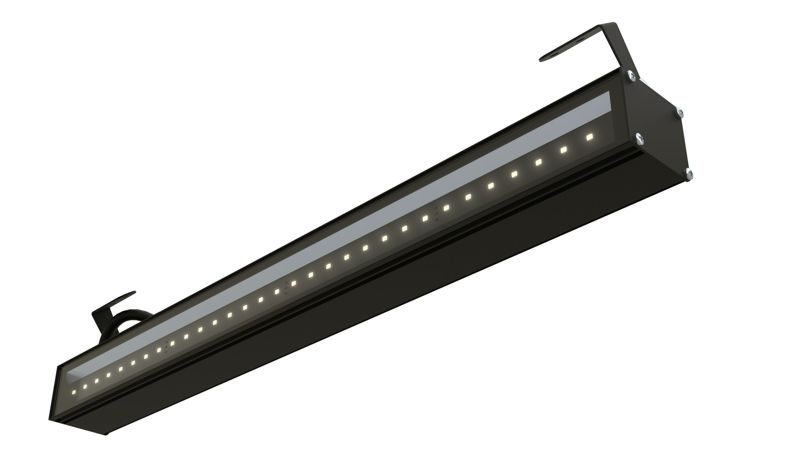 светильник l-line 600/10/д/830/opl/b/230ac ip67 3000к 1020лм ral9005 муар ud ledel ln10-132-313-1115-ud от BTSprom.by