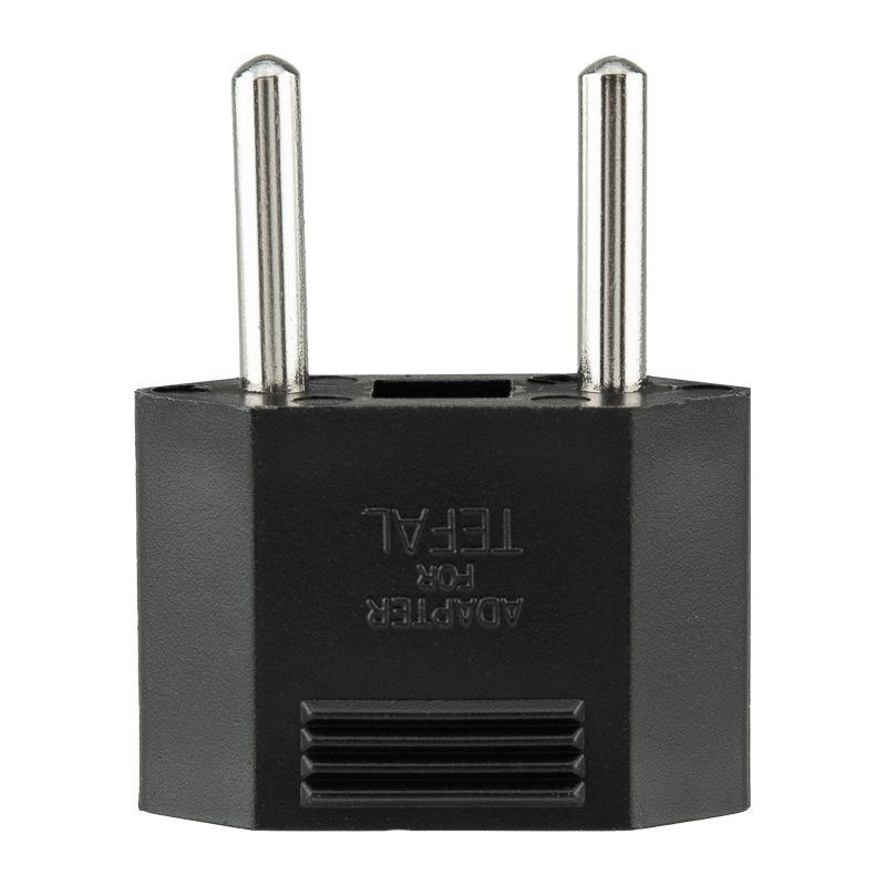  Переходник сетевой плоский "Тефаль" черн. (блист. F) Rexant 11-1042-01 фото в каталоге от BTSprom.by