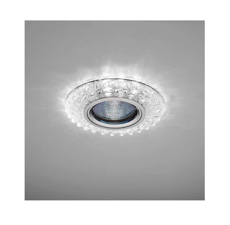 светильник emilia led 51 5 70 декор. огран. полимер. со светодиод. подсвет. mr 16 прозр. италмак it8681 от BTSprom.by