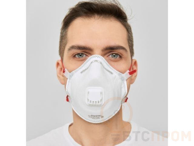 Респиратор (полумаска) SAVEX 313V формов. с клап. FFP3 (до 50 ПДК) инд. уп. (индивидуальная упаковка) (AirON) S000000258 фото в каталоге от BTSprom.by  Респиратор (полумаска) SAVEX 313V формов. с клап. FFP3 (до 50 ПДК) инд. уп. (индивидуальная упаковка) (AirON) S000000258 фото в каталоге от BTSprom.by