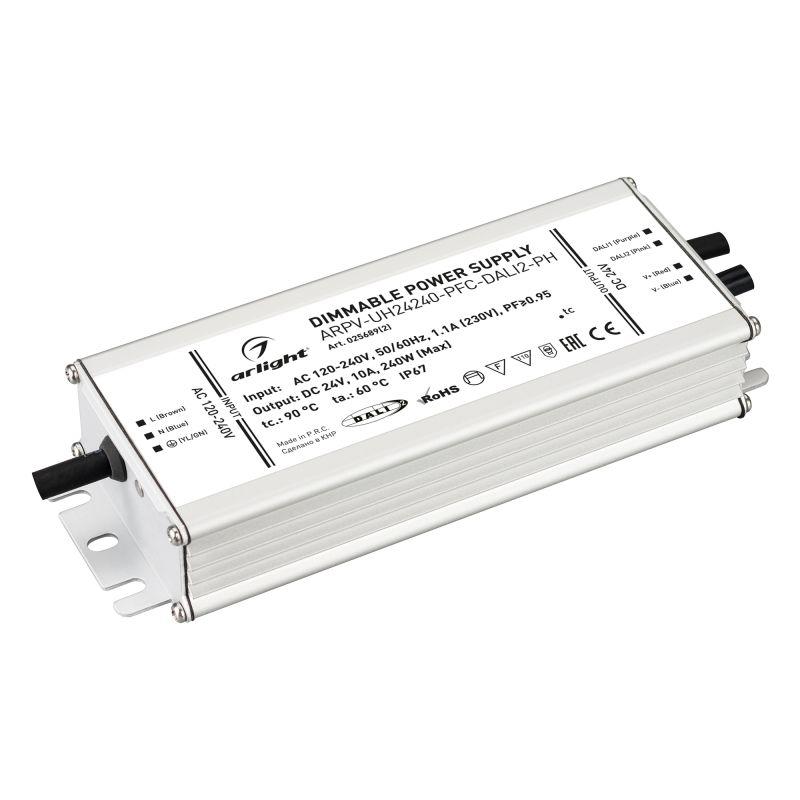 блок питания arpv-uh24240-pfc-dali2-ph (24в 10.0а 240вт) ip67 металл arlight 025689(2) от BTSprom.by блок питания arpv-uh24240-pfc-dali2-ph (24в 10.0а 240вт) ip67 металл arlight 025689(2) от BTSprom.by