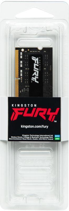 память оперативная kf426s15ib/8 8gb 2666mhz ddr4 cl15 sodimm fury impact kingston 1000632880 от BTSprom.by