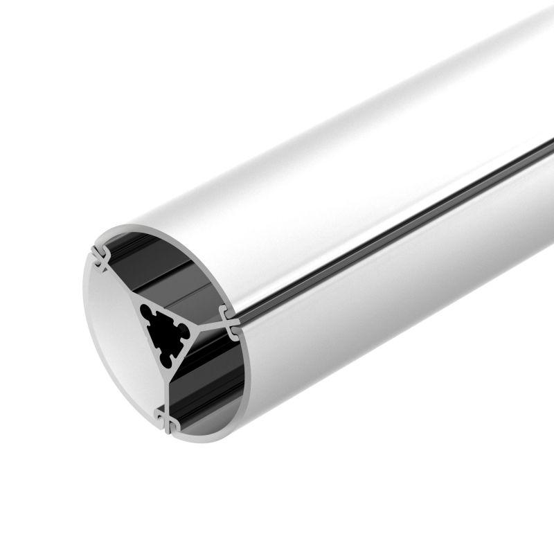 профиль round-d36-360-2500 anod black l2500 алюм. arlight 050250 от BTSprom.by
