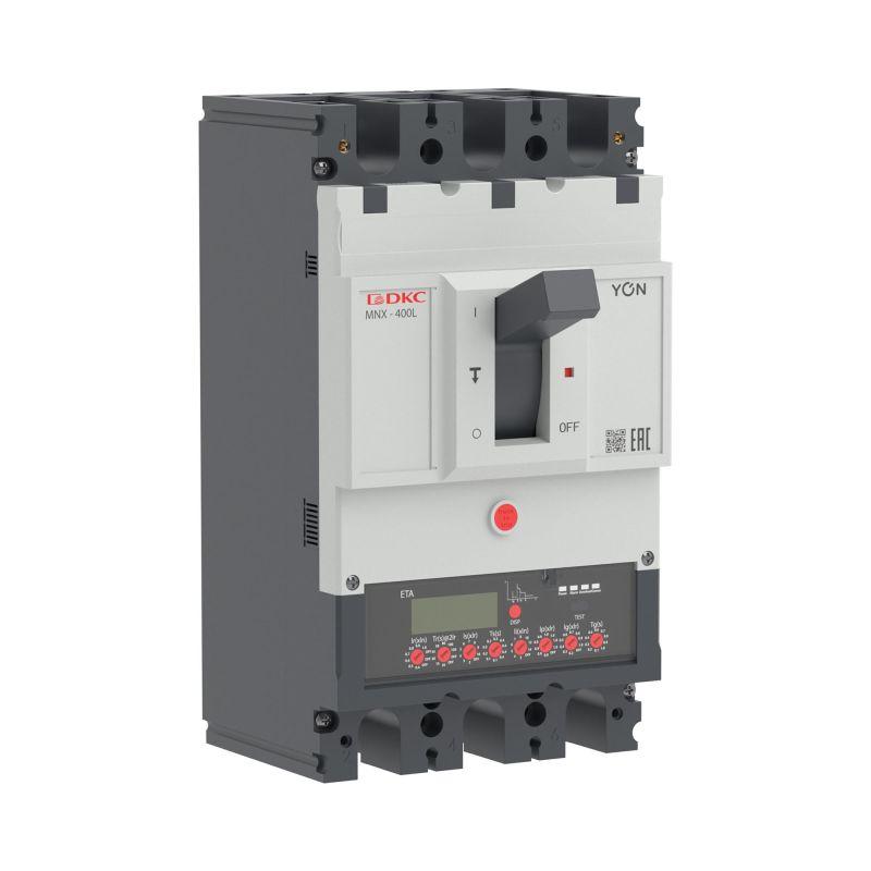 выключатель автоматический 3p 400а 70ка pro mnx400l при ac415v расцепитель eta yon mnx400l3peta0400 от BTSprom.by