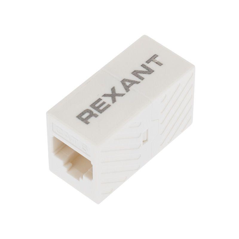 адаптер проходной rj45 (8p8c) кат.6 utp неэкранир. (гнездо-гнездо) rexant 03-0108 от BTSprom.by