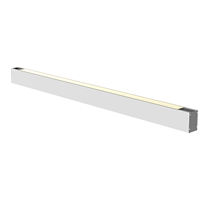 светильник светодиодный х-line up&down 507х63х100 16вт 4000к одиночный подвесной ral9003 бел. муар с опаловым рассеив. и торцевыми крышками (2шт) varton v1-r0-12828-02op0-4001640 от BTSprom.by