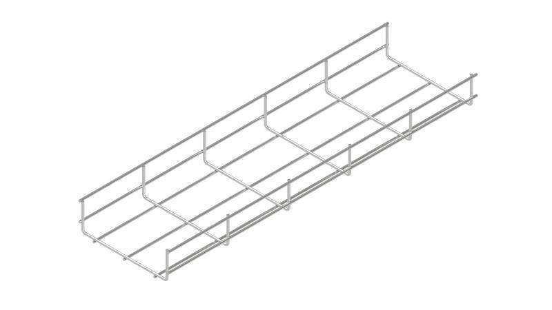 Лоток проволочный 150х50 L3000 сталь 4мм PL50-150-3000 INOX304 нерж. КМ LO26725 от BTSprom.by