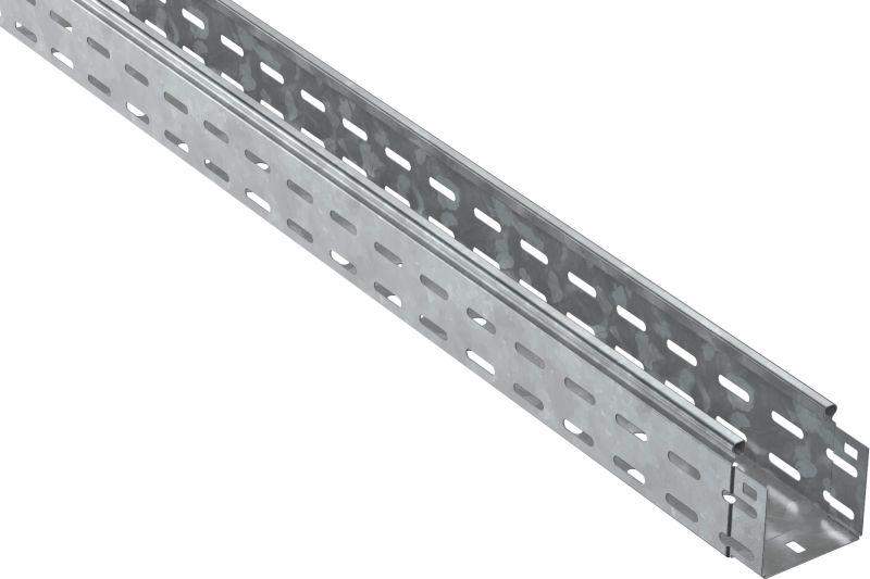 Лоток листовой перфорир. 100х80 L3000 сталь HDZ IEK CLP10-080-100-3-M-HDZ от BTSprom.by