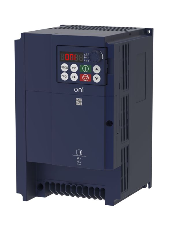преобразователь частоты fc-430 380в 7.5-11квт 17-25а встроен. тормозной модуль oni fc-430-33-075g11pt от BTSprom.by