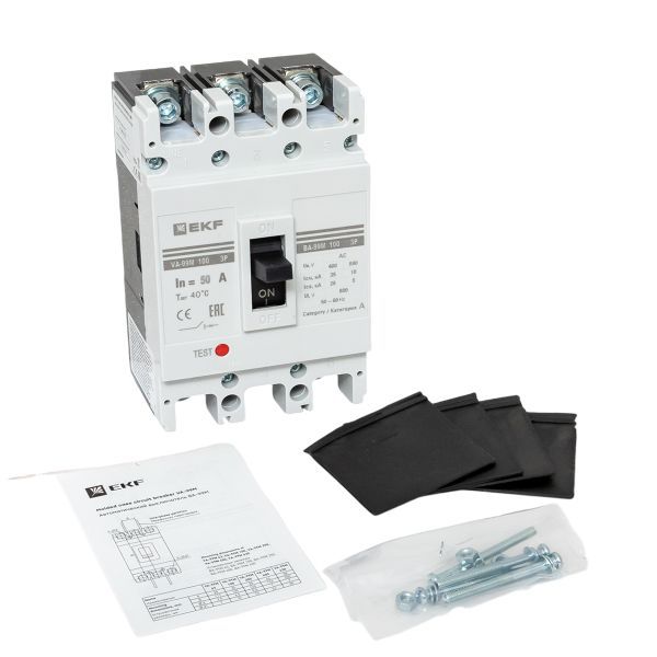 Выключатель автоматический 3п 100/50А 35кА ВА-99М PROxima EKF mccb99-100-50m фото в каталоге от BTSprom.by