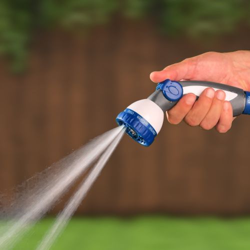  Пистолет-распылитель пластик 8 реж. (12/48/576) Green Apple Б0017766 фото в каталоге от BTSprom.by