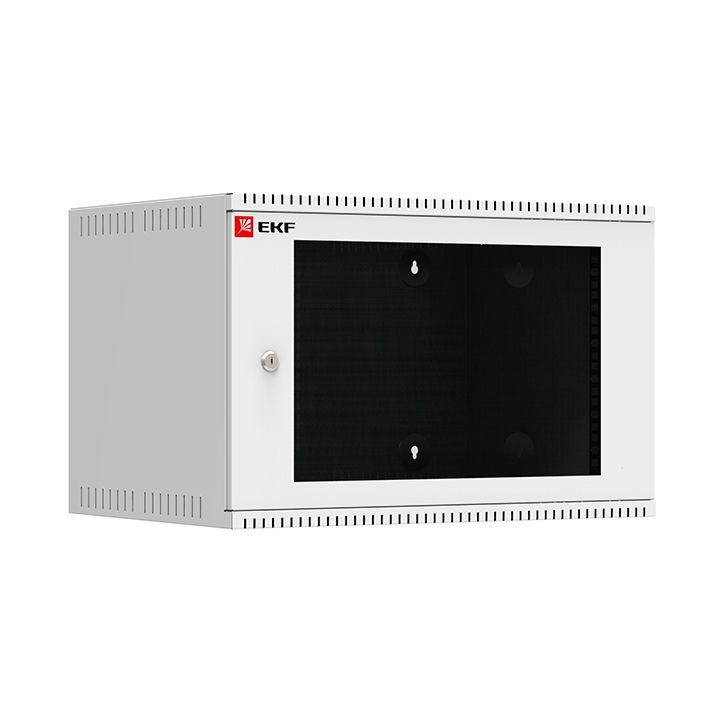 шкаф телекоммуникационный astra a штн 6u 600х450 настенный дверь стекло proxima ekf itb6g450 от BTSprom.by