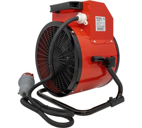  Пушка тепловая электрическая ТЭПК-5000К керамич. нагревательный элемент кругл. Ресанта 67/1/25 фото в каталоге от BTSprom.by