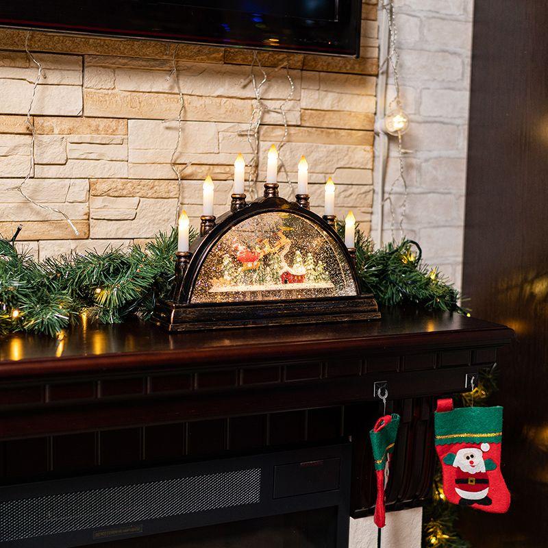 Светильник декоративный "Подсвечник" эффект снегопада Neon-Night 501-164 фото в каталоге от BTSprom.by  Светильник декоративный "Подсвечник" эффект снегопада Neon-Night 501-164 фото в каталоге от BTSprom.by