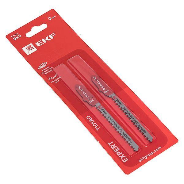  Пилка для электролобзика T101AO (фигурный рез по дереву)(SK5) (уп.2шт) Expert EKF pl-t101ao-2 фото в каталоге от BTSprom.by