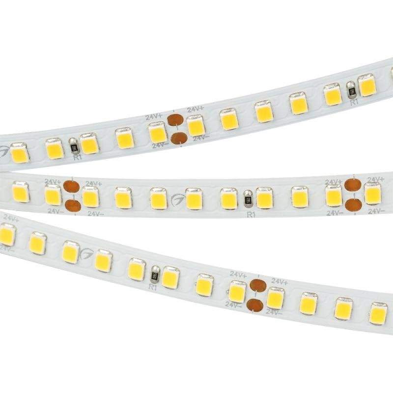 лента светодиодная rt 2-5000-50m 24v warm 2700к 2х(2835 160led/м lux) 12вт/м ip20 (уп.50м) arlight 024554(1) от BTSprom.by