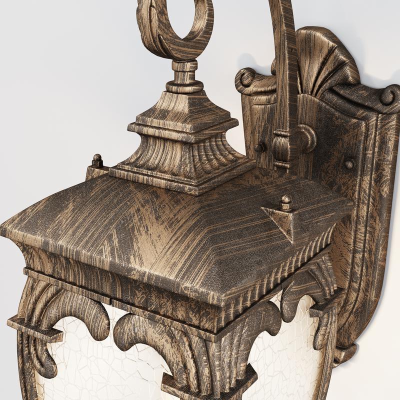  Светильник Fleur 1х60Вт E27 IP44 бра настен. Maytoni O414WL-01GB фото в каталоге от BTSprom.by