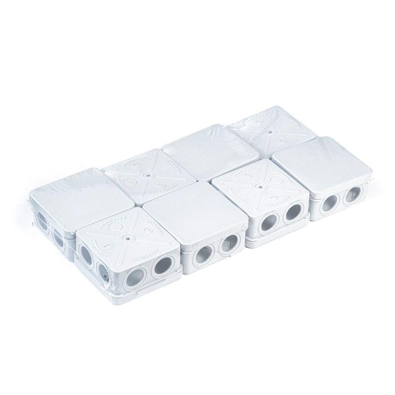  Коробка распределительная ОП 80х80х40 безгалоген. (HF) (уп.8шт) Промрукав 40-0210М фото в каталоге от BTSprom.by