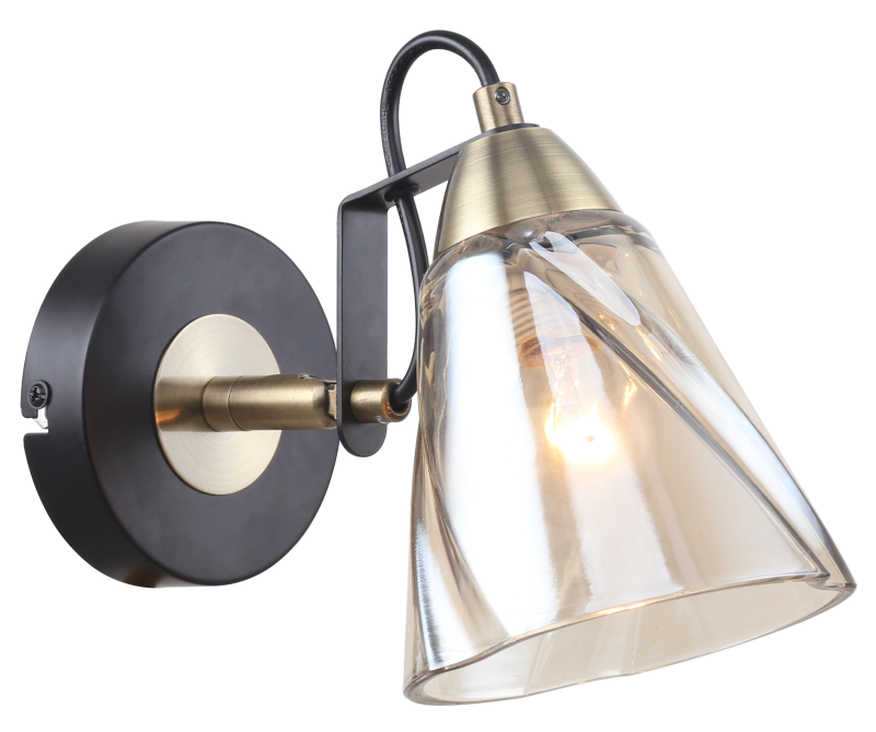 бра cathy 5106-401 настенный 1хe14 40вт лофт-кантри rivoli б0055519 от BTSprom.by