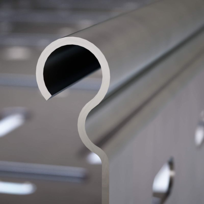 Лоток листовой перфорированный 50х50 L3000 сталь 1.2мм гор. оцинк. DKC 3526012HDZ фото в каталоге от BTSprom.by