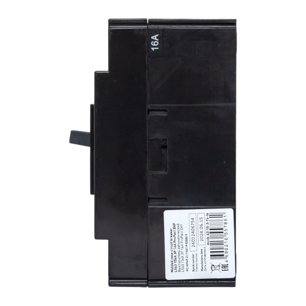  Выключатель автоматический 3п 16А 15кА LS63 ProPact EKF mccb-63-15-3-16-ls фото в каталоге от BTSprom.by