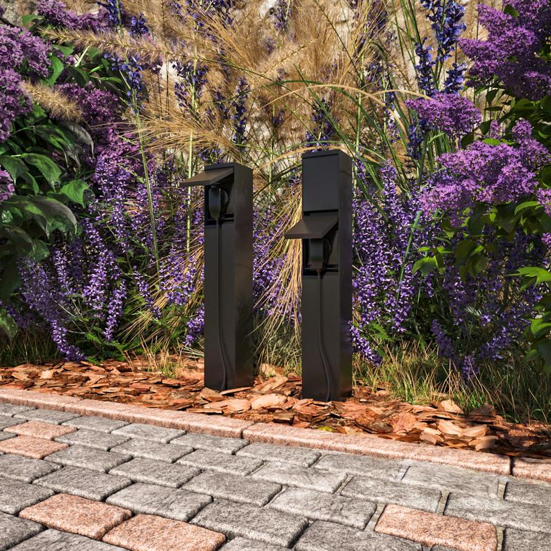  Розетка Nido IP54 2000Вт уличная Maytoni O460FL-GF01SC фото в каталоге от BTSprom.by