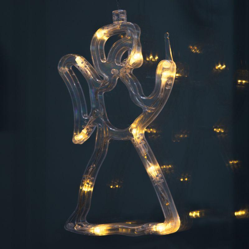 фигурка светодиодная "ангел" lgb-010 на подвесе с присоской camelion 16144 от BTSprom.by