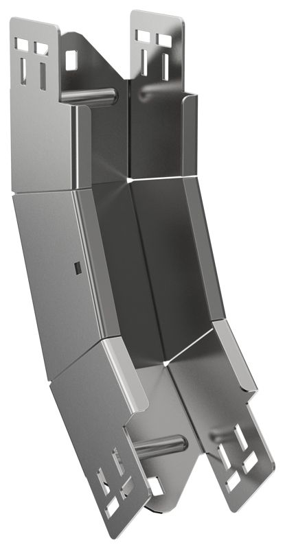 Угол для лотка вертикал. внутр. 45град. 80х80 2мм ESCA 7 IEK ES7-PN-45-080-080-20 от BTSprom.by