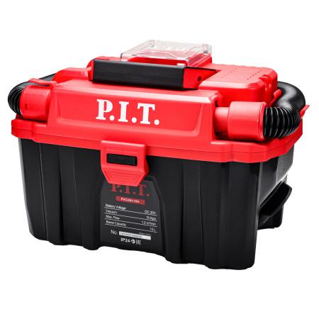 пылесос аккумуляторный бесщеточный solo 20в 10л 1куб.м/мин 3в1:сухая/влажная уборка выдув p.i.t. pvc20h-10a от BTSprom.by