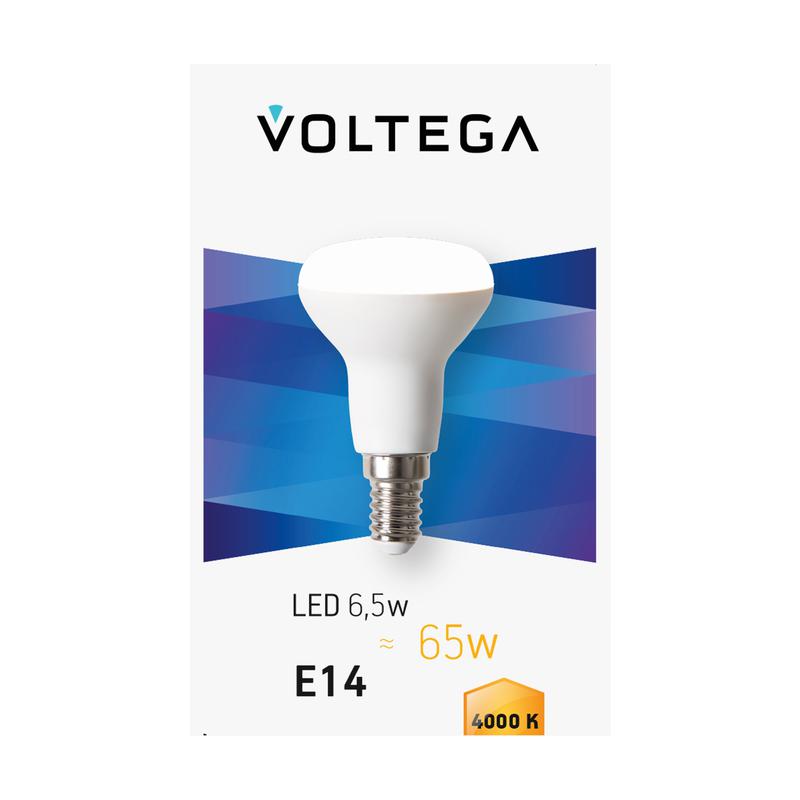 Лампа светодиодная R50 E14 6.5Вт 4000К E14 IP20 Voltega 8585 фото в каталоге от BTSprom.by