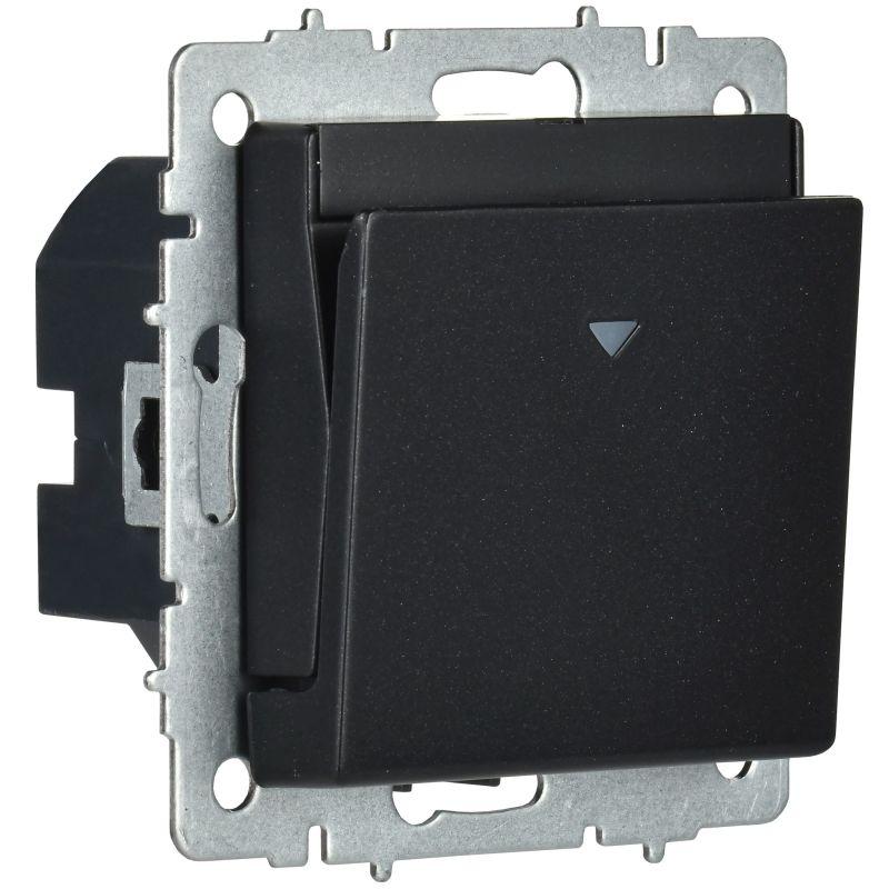  Выключатель карточный BRITE 30А ВС10-1-8-БрЧ механизм черн. IEK BR-V11-0-10-K02 фото в каталоге от BTSprom.by