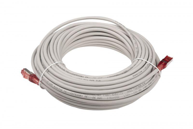 патч-корд кат.5e sf/utp экранир. lszh pc-lpm-sftp-rj45-rj45-c5e-20m-lszh-gy 20м сер. hyperline 264432 от BTSprom.by