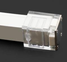 крышка торцевая для led ленты neon 1515 top 15мм прозр. (уп.10шт) varton v4-r0-w.0007.kit-0101 от BTSprom.by