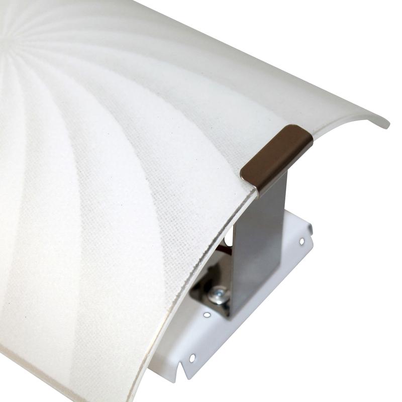  Светильник НББ 21-60 М21 "Ассоль" 150х220 матов. бел./клипсы штамп метал. (инд. упак.) Элетех 1005205687 фото в каталоге от BTSprom.by