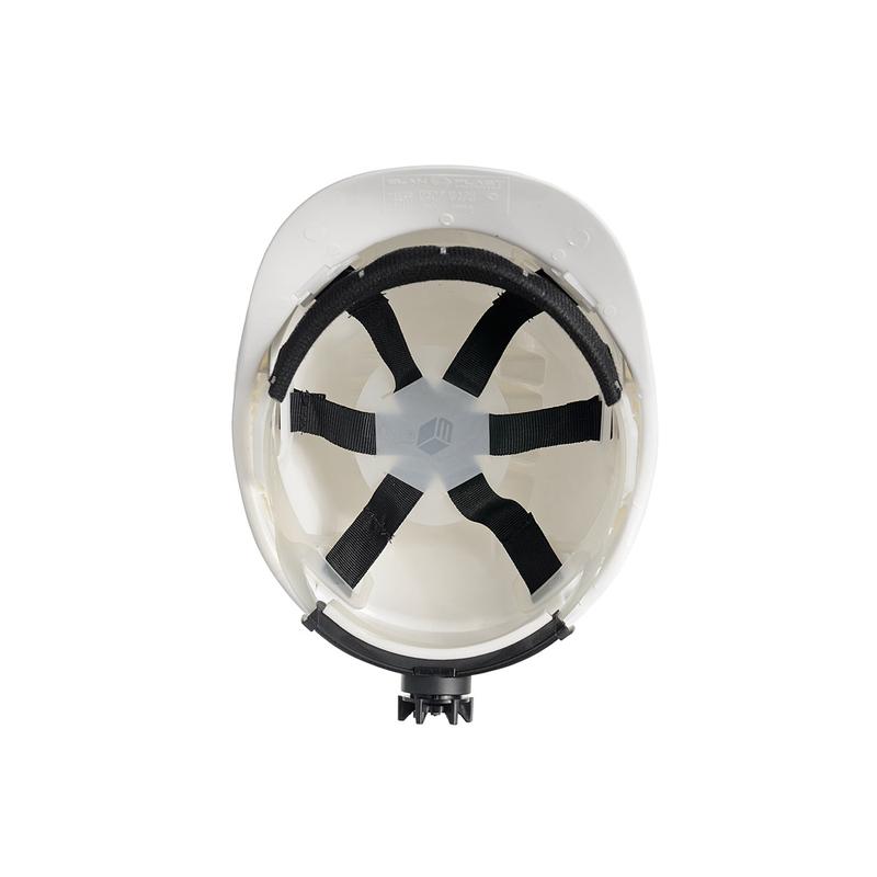  Каска Европа текстиль храповик бел. ЕЛАНПЛАСТ КАС102 фото в каталоге от BTSprom.by