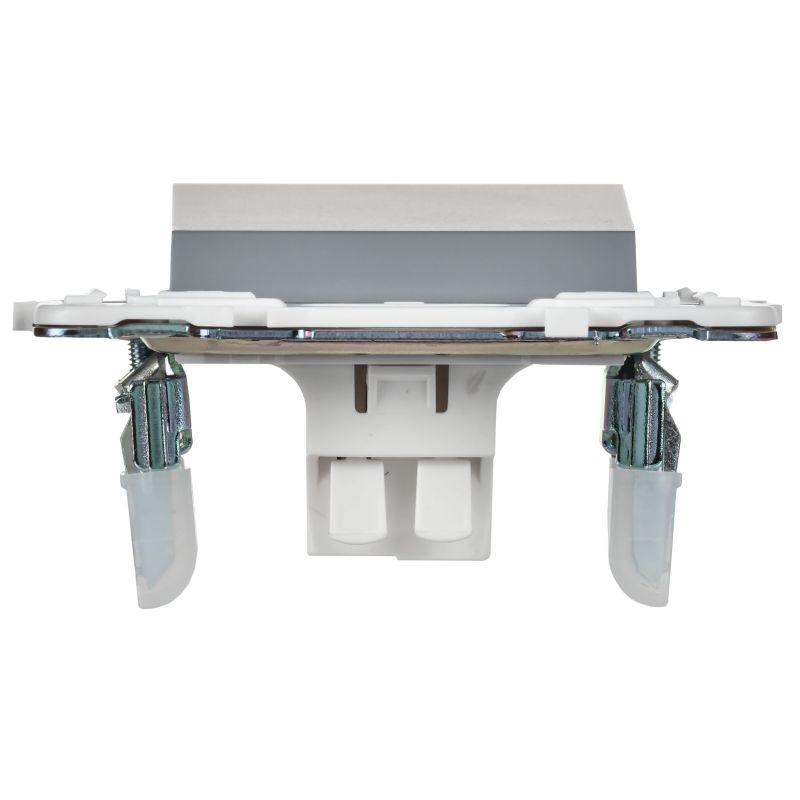  Выключатель проходной 1-кл. SKANDY 10А SK-V02Gr сер. IEK SK-V12-0-10-K03 фото в каталоге от BTSprom.by