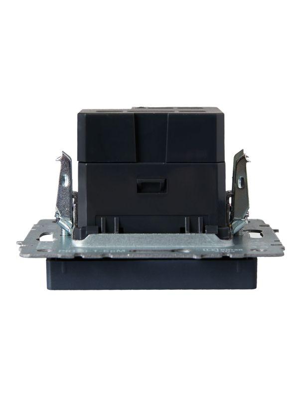  Розетка BRITE USB A+A 3.1А РЮ10-1-БрМ механизм маренго IEK BR-U21-D31-K35 фото в каталоге от BTSprom.by